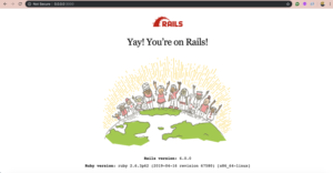 Docker+PostgresSQL 11+Rails 6の新しいプロジェクトを作成する