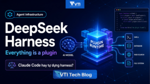 TECHNICAL BLOG · AGENT INFRASTRUCTURE  DeepSeek Harness: Khi “Everything is a plugin” trở thành kiến trúc của một agent