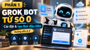 Grok Bot từ số 0: cài đặt và tạo Bot đầu tiên